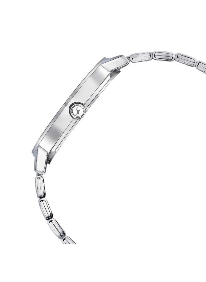 fastrack Fastrack Mens 43 mm Dial It Up Silver Dial Stainless Steel Analog Watch - 3238SM01  - Image 4