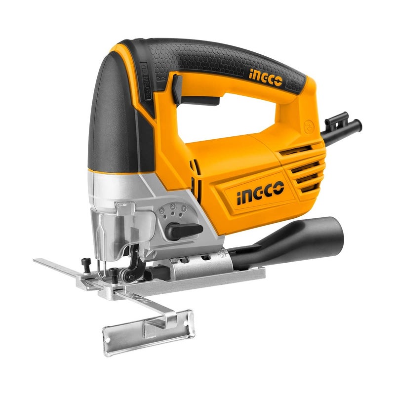 INGCO JigSaw, 800W Variable Speed Jig saw, Corded Jig Saw with 4 Step Pendulum Function Electric Jigsaw With Guide Scale, 3000rp,Wood,Steel, Professional Jigsaw with 5pcs Saw Blade - Image 1