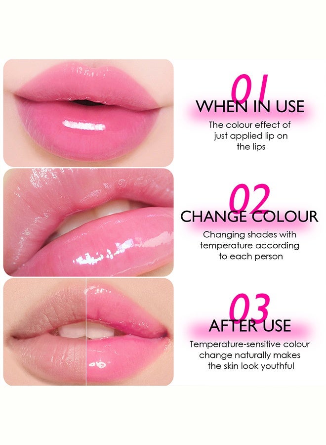 Kiss Beauty Super Star Magic Lip Oil, Persistent Moisturizing Lip Gloss for Shiny Plump Lips 6 ml - Image 4