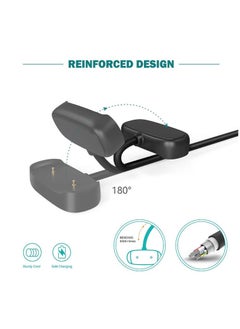Y&D Watch Charger for Amazfit GTR 2, 2e, 2 eSIM, GTS Mini, BIP U, U Pro, Pop Zepp E, Z,T-Rex Pro - USB Charging Cable 3.3ft /100cm Smartwatch Accessories  - Image 3