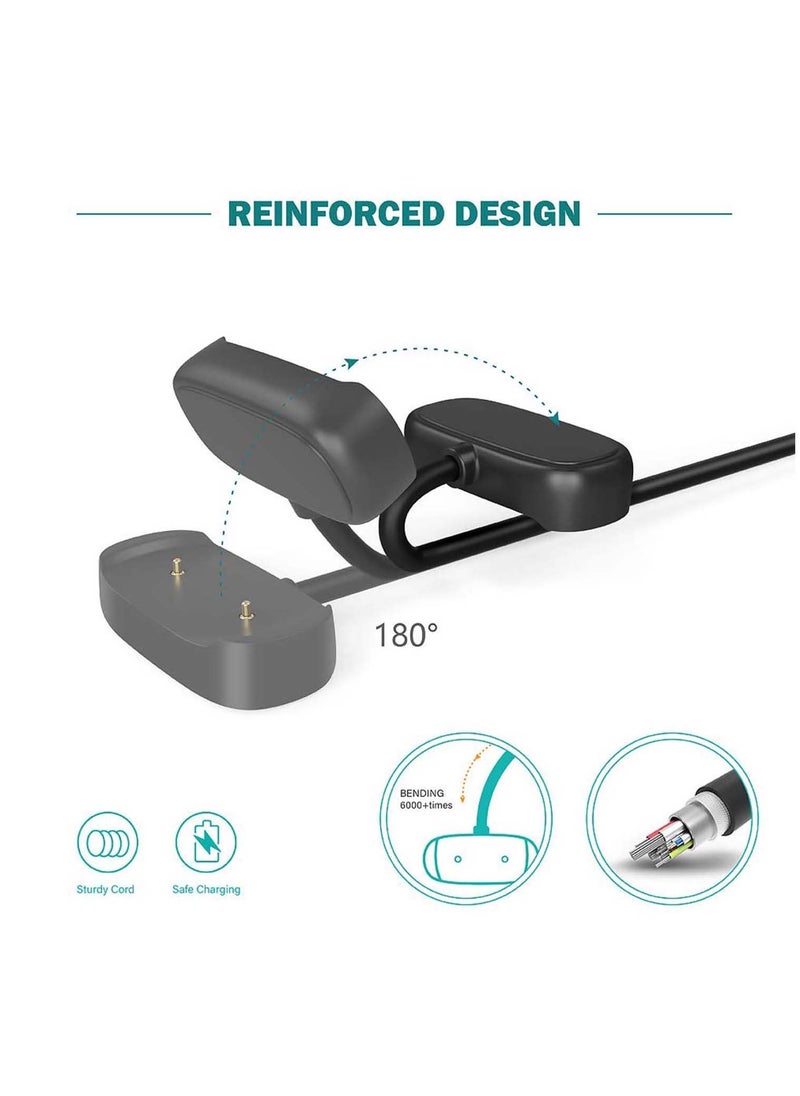 Y&D Watch Charger for Amazfit GTR 2, 2e, 2 eSIM, GTS Mini, BIP U, U Pro, Pop Zepp E, Z,T-Rex Pro - USB Charging Cable 3.3ft /100cm Smartwatch Accessories  - Image 3
