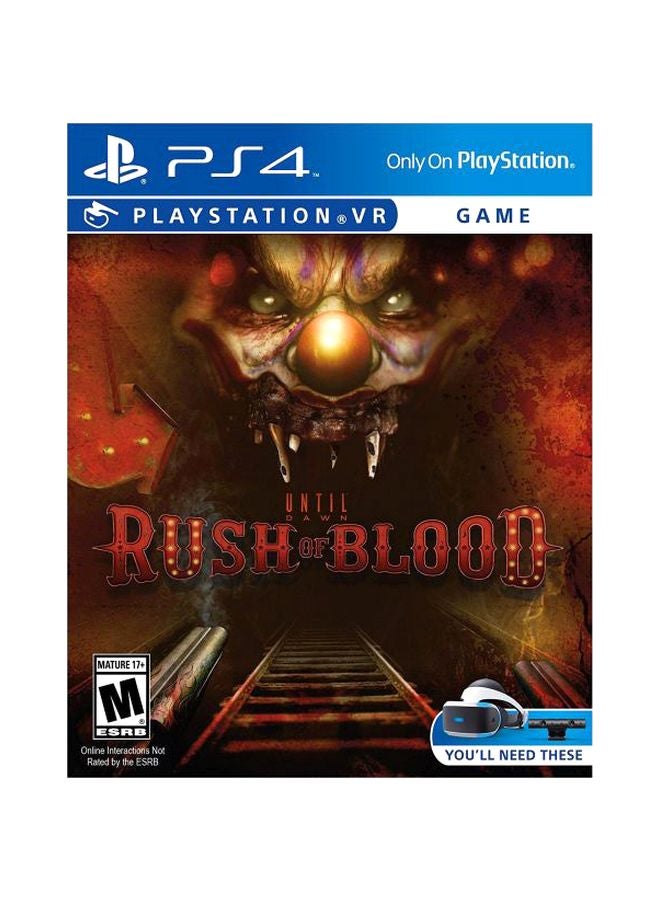 Sony Until Dawn Rush Of Blood - PlayStation 4 - Adventure - playstation_4_ps4 - Image 1