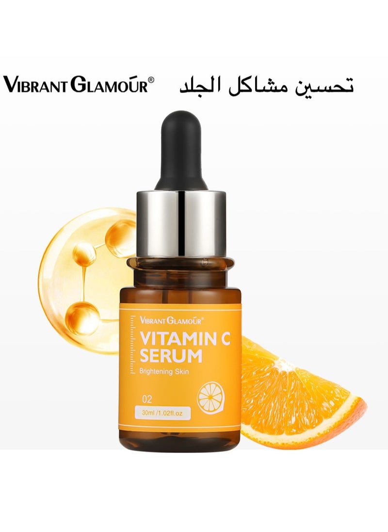 Vibrant Glamour - Vitamin C Serum Brightening Skin Care 30ml - Image 1