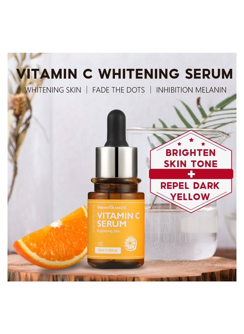 Vibrant Glamour - Vitamin C Serum Brightening Skin Care 30ml - Image 1