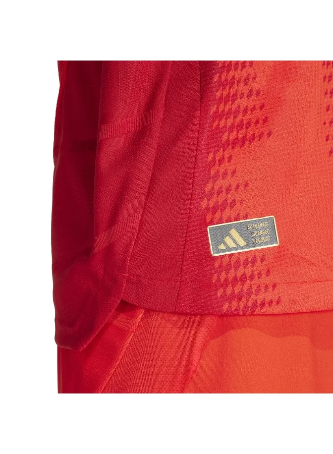 Adidas Fcb H Jsy Au Red Football Jerseys For Men Xs