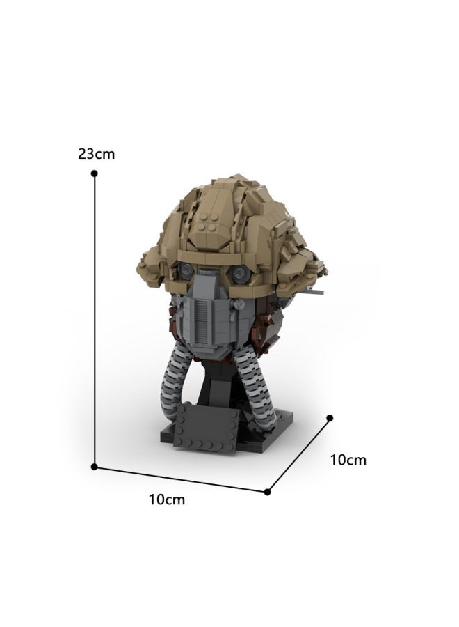 Building Blocks - [color box] Andorra Head Building Blocks - Millennium Falcon Model, Space Empire Spaceship, Compatible with Mainstream Brands, High-Difficulty Assembly, Collectible Gift - Image 4