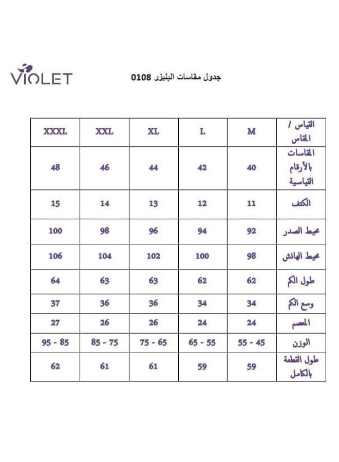 Puritopia Basic Women Blazer - Red - Image 3