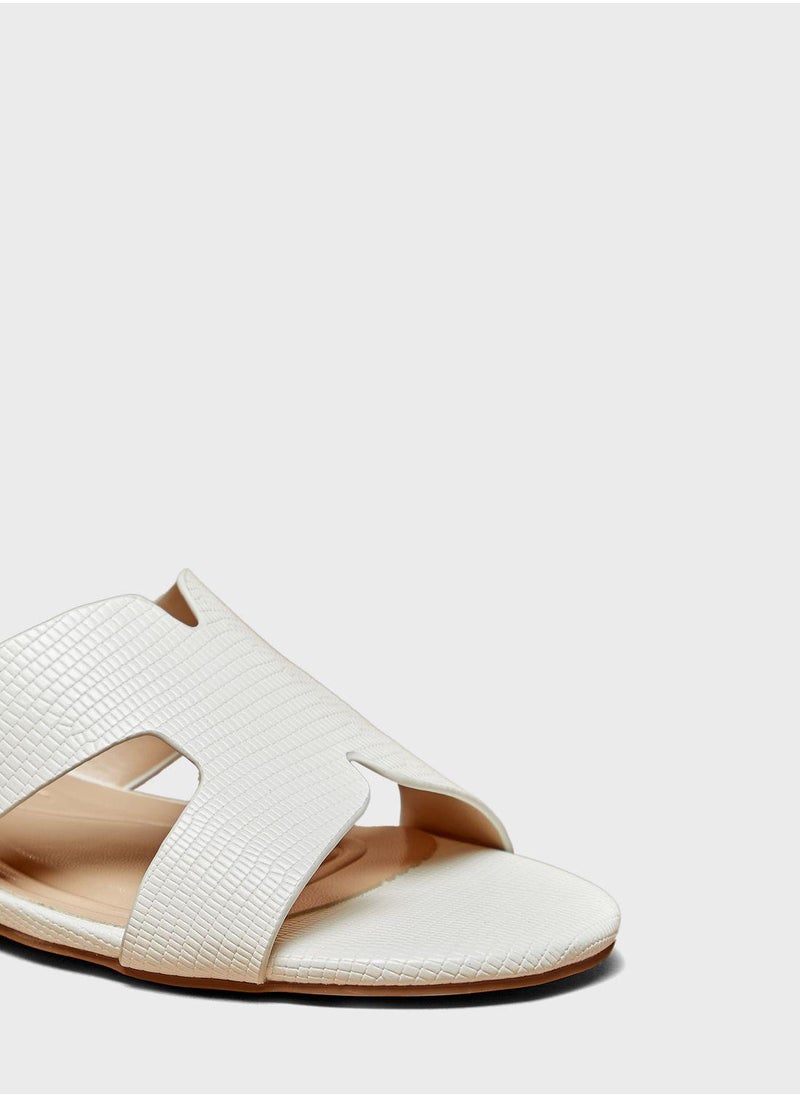 Celeste - One Strap Wedge Sandals - Image 1