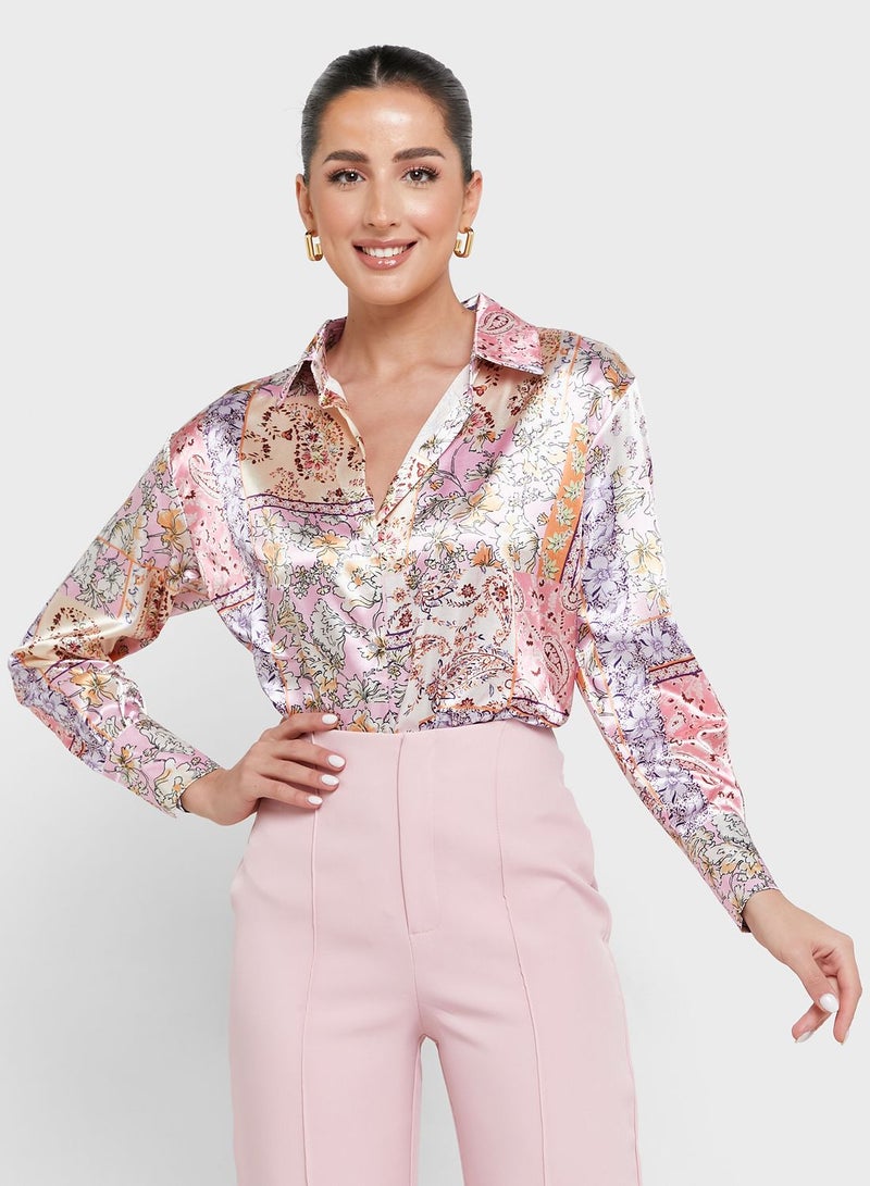 ELLA Printed Shirt - Image 1