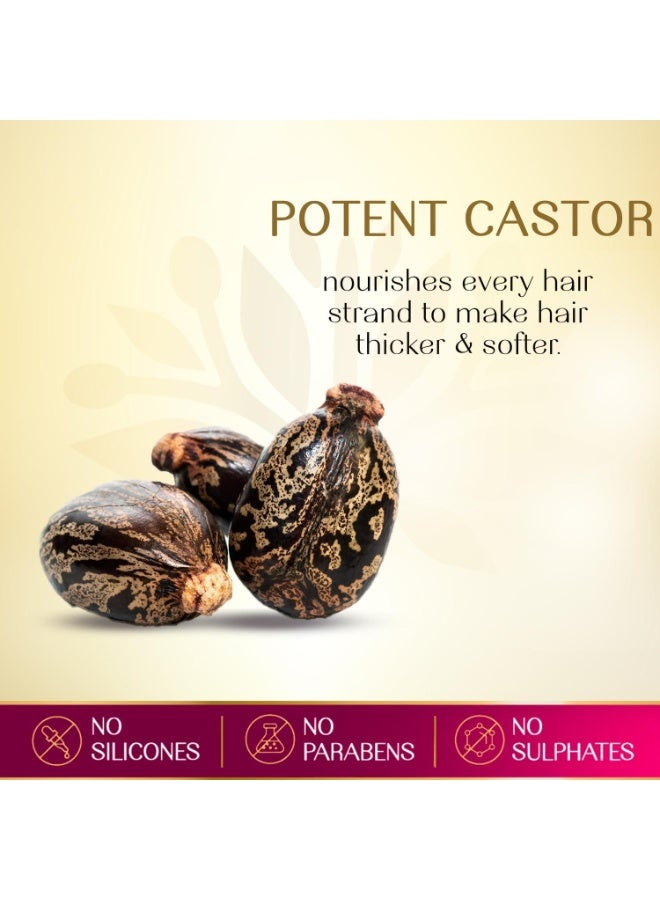 Herbsindia Hair Oil With Castor & 7 Seeds 280ML - Image 4