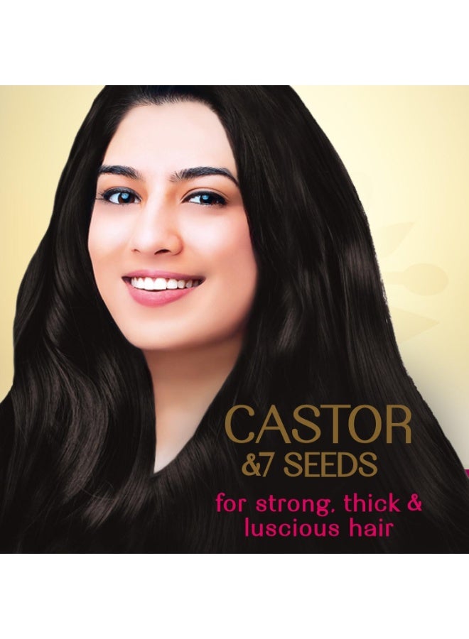 Herbsindia Hair Oil With Castor & 7 Seeds 280ML - Image 2