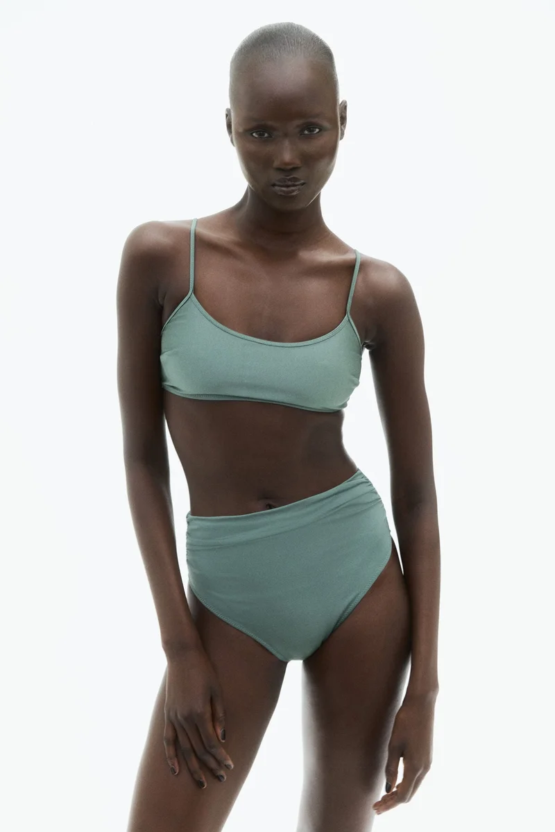 H&M High Waist Cheeky Bikini bottoms