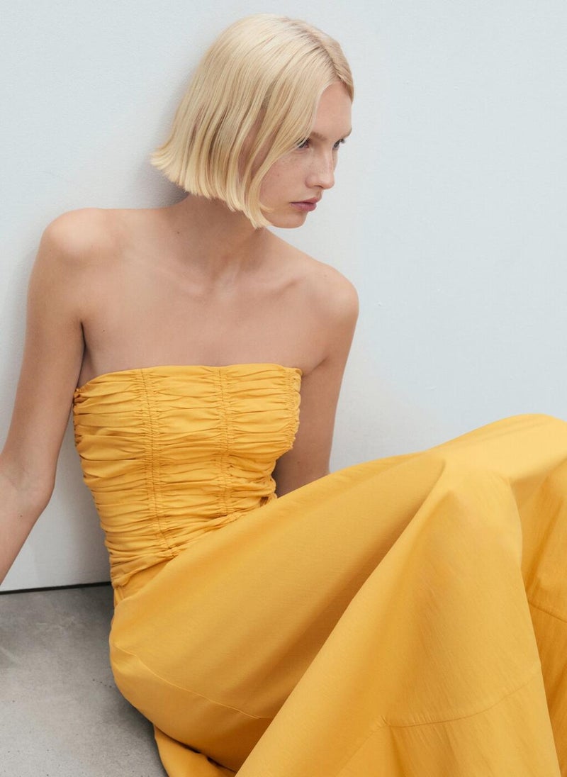 MANGO Long Gathered Skirt  - Image 3