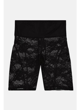 TRIUMPH Women Smart Deco Bike Short, Black  - Image 1