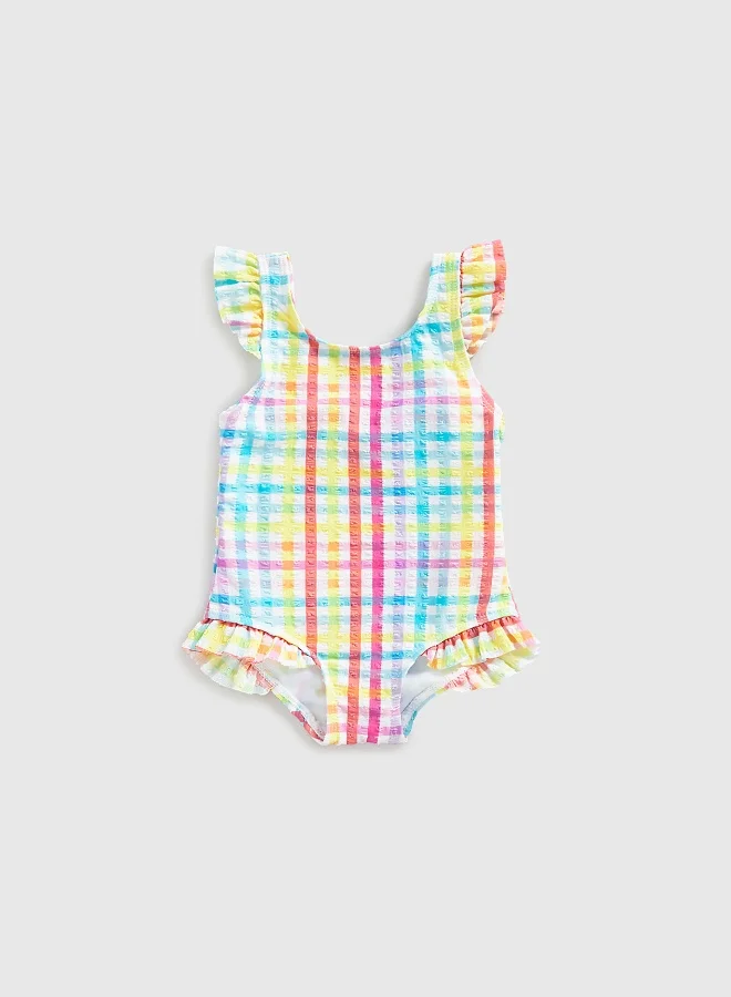 مذركير Gingham Seersucker Swimsuit