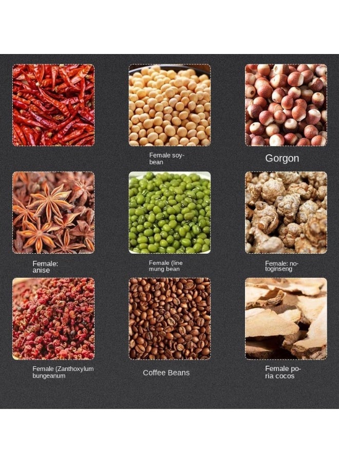 Arabest Electric Smash Machine Multifunction Small Food Grinder for Nuts, Seasoning, Coffee Beans, Spices, Herbs, Dry Materials - Mini Home Mill Powder - Image 5