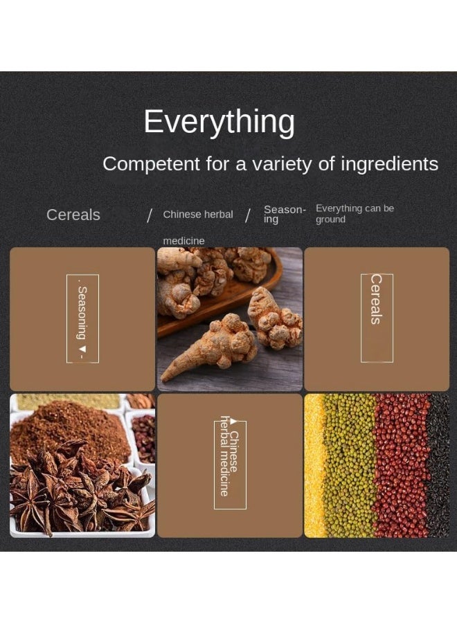 Arabest Electric Smash Machine Multifunction Small Food Grinder for Nuts, Seasoning, Coffee Beans, Spices, Herbs, Dry Materials - Mini Home Mill Powder - Image 4