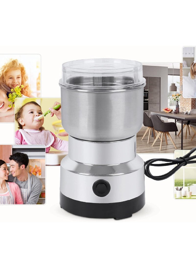 Arabest Electric Smash Machine Multifunction Small Food Grinder for Nuts, Seasoning, Coffee Beans, Spices, Herbs, Dry Materials - Mini Home Mill Powder - Image 3