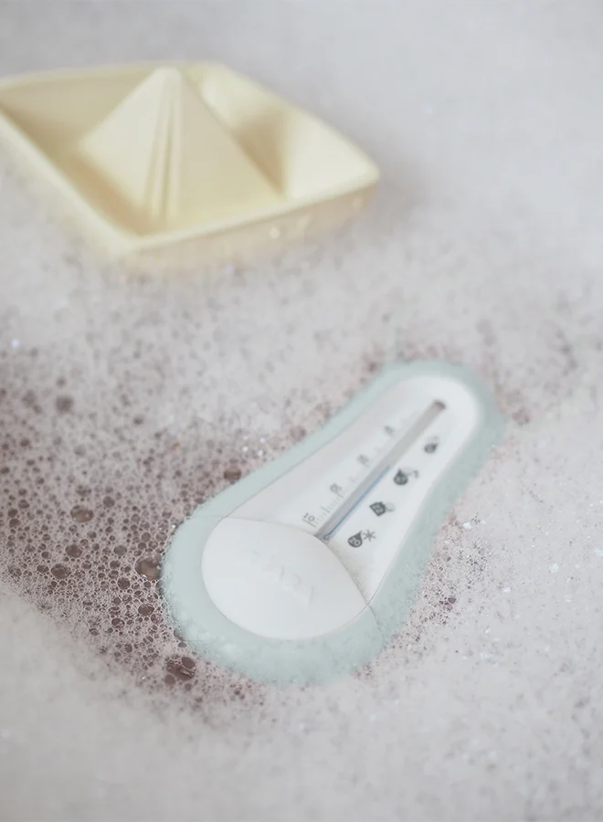 BEABA Bath Thermometer - Green Blue