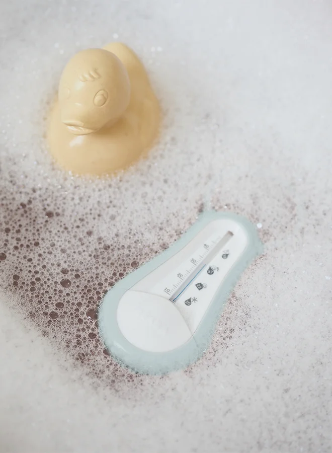 BEABA Bath Thermometer - Green Blue