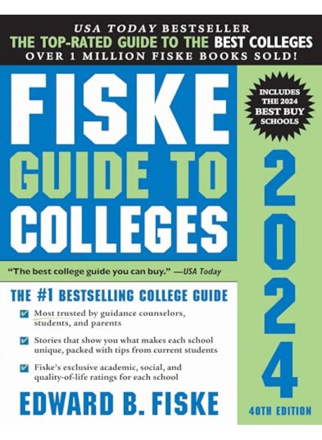 Fiske Guide To Colleges 2024 40E