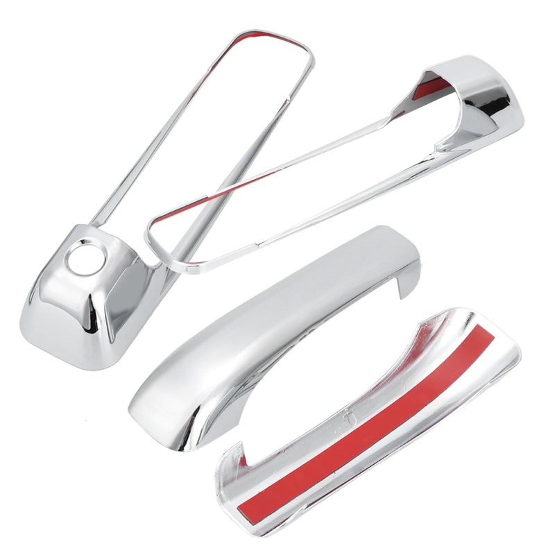 Chrome Door Handle Cover: High-Quality ABS Chrome, Firm Durable, Direct Replacement - Custom Look Enhancement, Easy Quick Installation for Dodge Ram 1500 2009-2015 Truck - Image 3