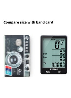 Loquat 2.8 Inch Bike Wireless Computer Multifunction Rainproof Riding Bicycle Odometer Speedometer Stopwatch Backlight Display 10.5 x 6 x 7.5cm  - Image 3