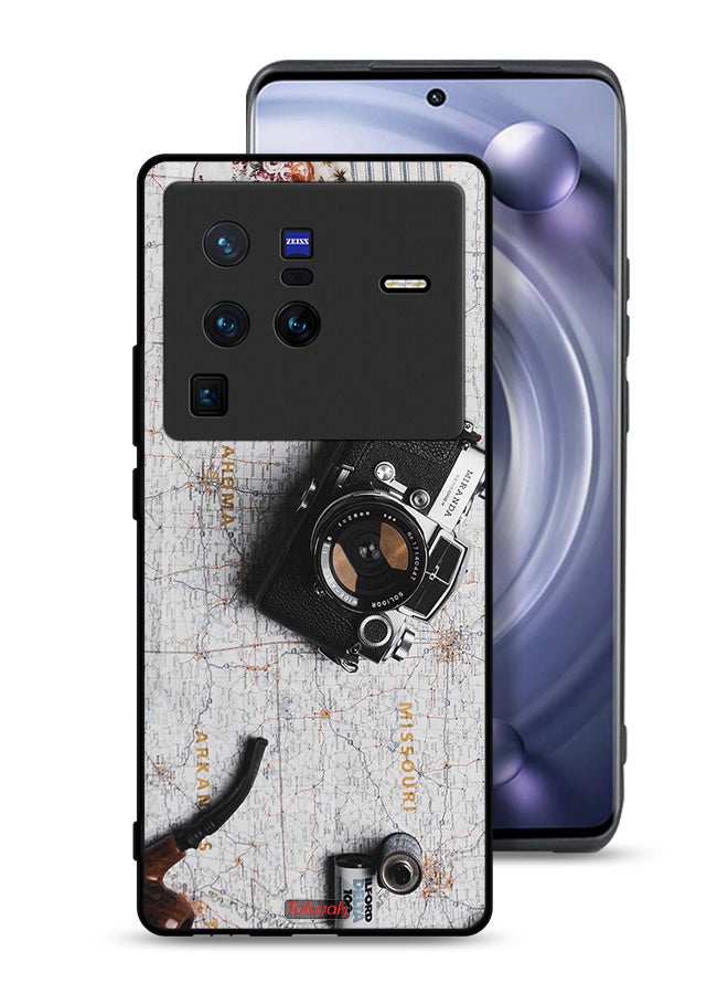 Tolwak Vivo X80 Pro Protective Case Cover Vintage Camera - Image 1