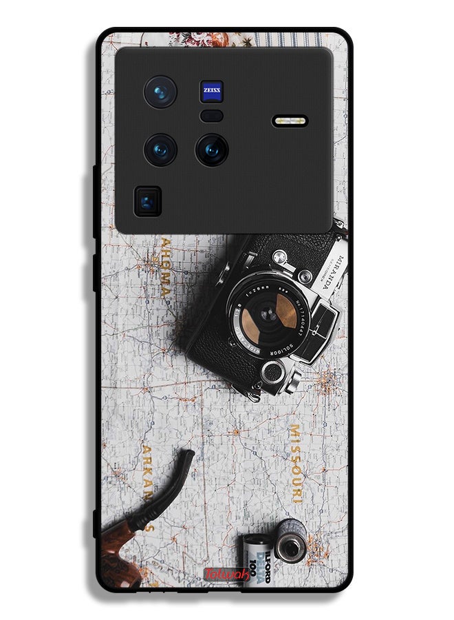 Tolwak Vivo X80 Pro Protective Case Cover Vintage Camera - Image 2