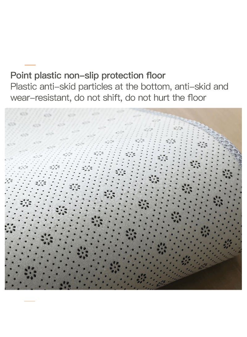 GOOTOY Modern Style Area Rug Non-Slip Super Soft Touch Living Room Bedroom Kitchen Decoration Of Carpet Floor Rug Fluffy Long Pile Rectangular - Image 3
