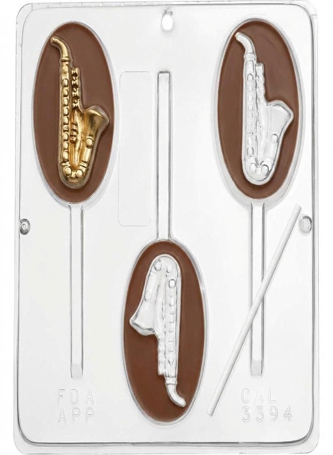 Lollipops Saxophone Lollipop Chocolate Candy Mold 3394 - Image 5