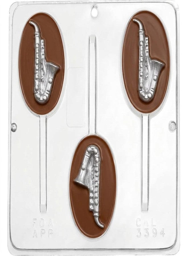 Lollipops Saxophone Lollipop Chocolate Candy Mold 3394 - Image 2
