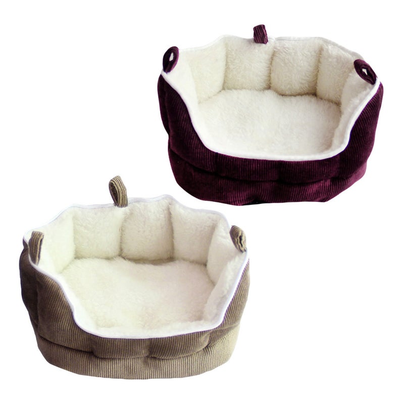 2pcs Small Pet Sleeping Bed Ferret Hamster Squirrel Mice House Bed Sofa House - Image 3