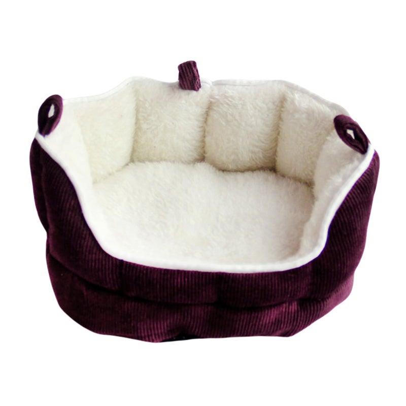 2pcs Small Pet Sleeping Bed Ferret Hamster Squirrel Mice House Bed Sofa House - Image 2
