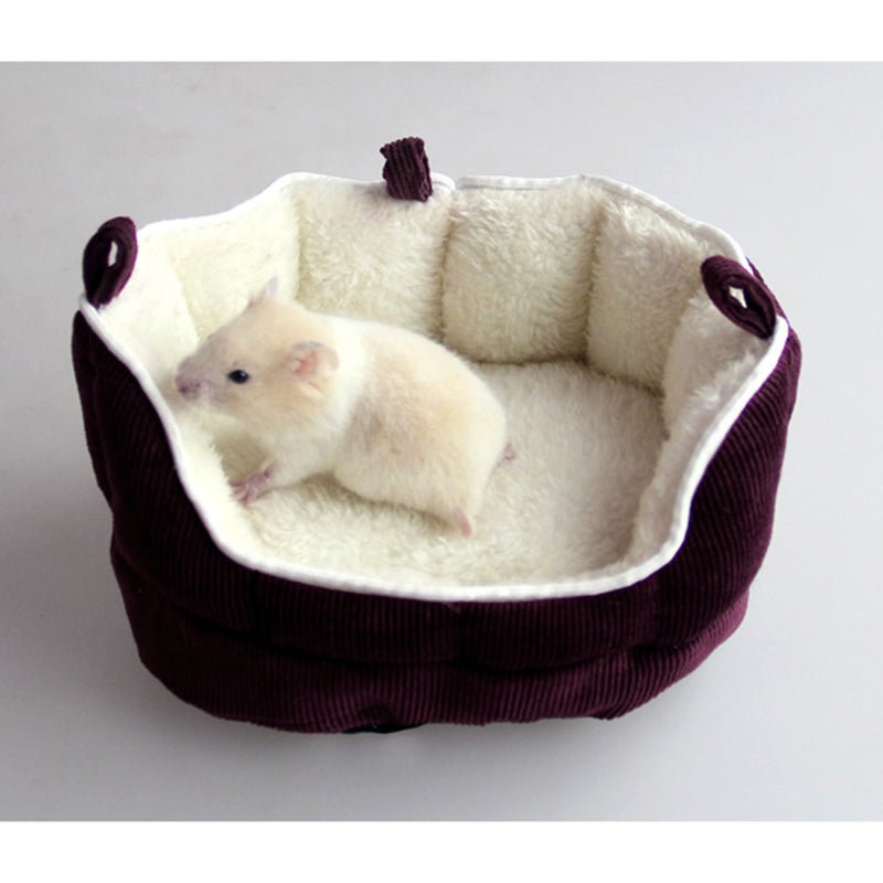 2pcs Small Pet Sleeping Bed Ferret Hamster Squirrel Mice House Bed Sofa House - Image 1