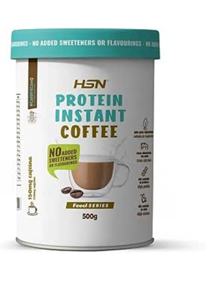 HSN Protein Coffee Without Sweeteners | Mocha 500g | Instant Coffee + Whey Protein + Degreased Cocoa Without Added Sugars | 150mg Caffeine | No Doser Included | Gluten Free Vegetarian - Image 1