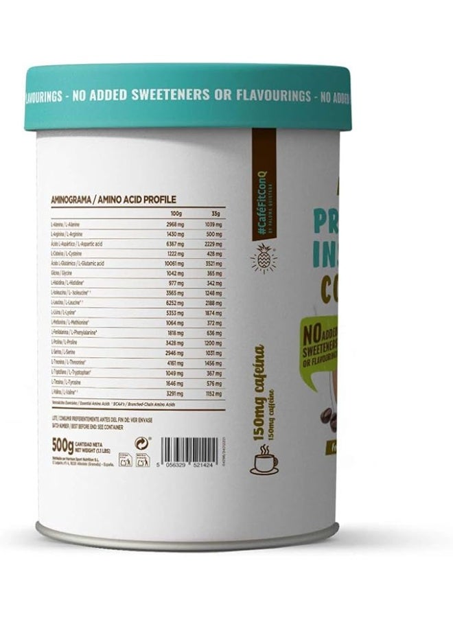 HSN Protein Coffee Without Sweeteners | Mocha 500g | Instant Coffee + Whey Protein + Degreased Cocoa Without Added Sugars | 150mg Caffeine | No Doser Included | Gluten Free Vegetarian - Image 2