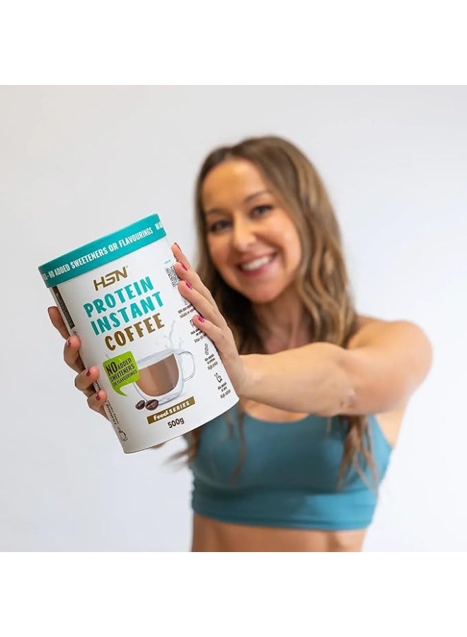 HSN Protein Coffee Without Sweeteners | Mocha 500g | Instant Coffee + Whey Protein + Degreased Cocoa Without Added Sugars | 150mg Caffeine | No Doser Included | Gluten Free Vegetarian - Image 3