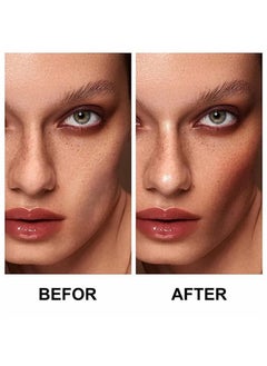 OCHEAL Double Headed Makeup Stick,Highlighter Stick with Brush,Moisture and Lightweight Highlighters Makeup Stick Waterproof, Long Lasting 2 In 1 Face & Body & Eye Shadow Makeup Stick(#04)  - Image 4