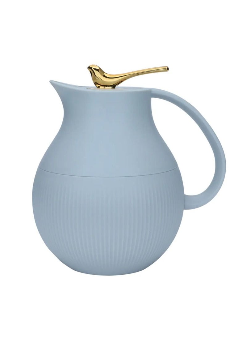 Alsaif Gallery - Royal 6 Deluxe Thermos 0.95 Liter Light Gray - Image 1