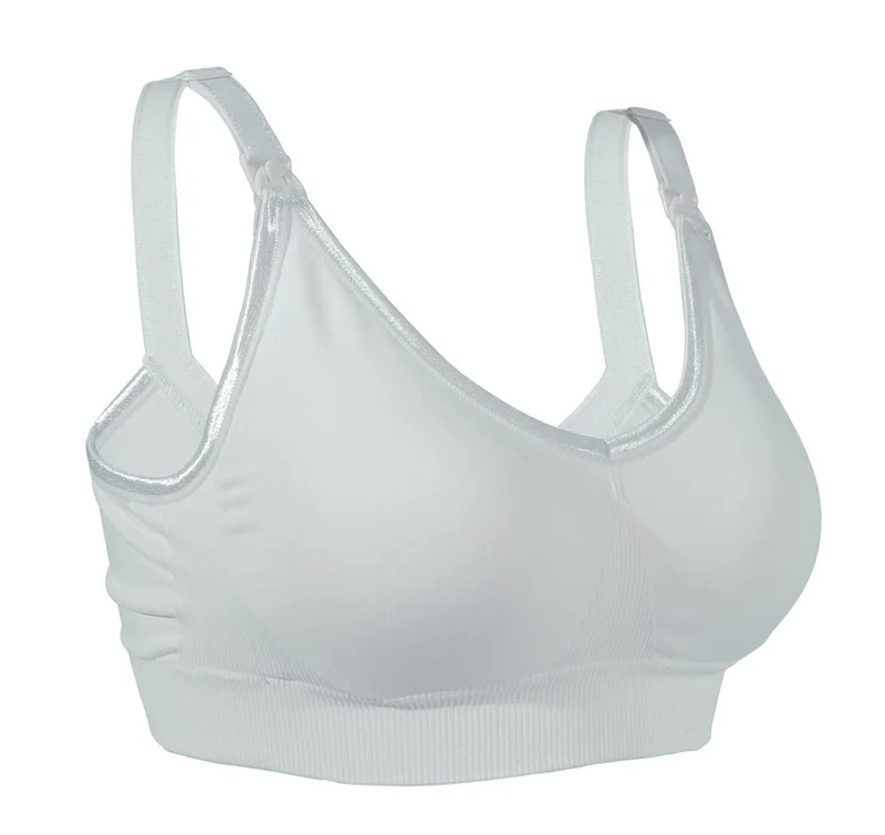 Okus Original Full Cup Maternity And Nursing Bra Light Grey Large