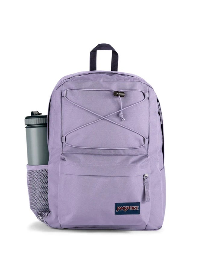 JANSPORT Flex Pack Backpack With Padded Shoulders, 26L, 0.4 kg, 15Inch - Pastel Lilac  - Image 3