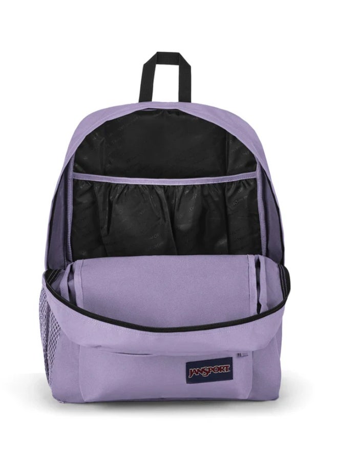 JANSPORT Flex Pack Backpack With Padded Shoulders, 26L, 0.4 kg, 15Inch - Pastel Lilac  - Image 4