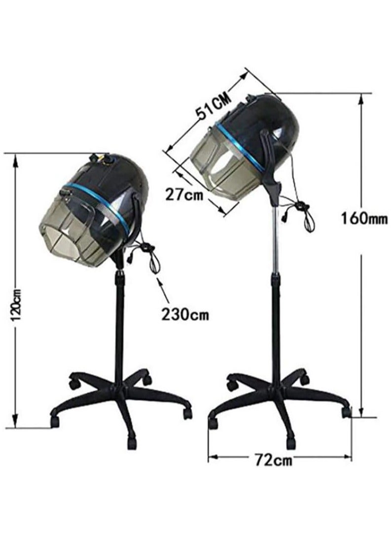 HK Multifunction Facial Steamer, Facial Steamer 2 in 1 Hot and Cold Spary Double Tube Portable Facial Humidifier for Clean Skin to Eliminate Blackheads, White - Image 1