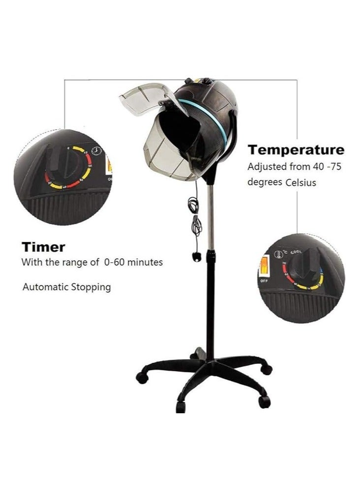 HK Multifunction Facial Steamer, Facial Steamer 2 in 1 Hot and Cold Spary Double Tube Portable Facial Humidifier for Clean Skin to Eliminate Blackheads, White - Image 4