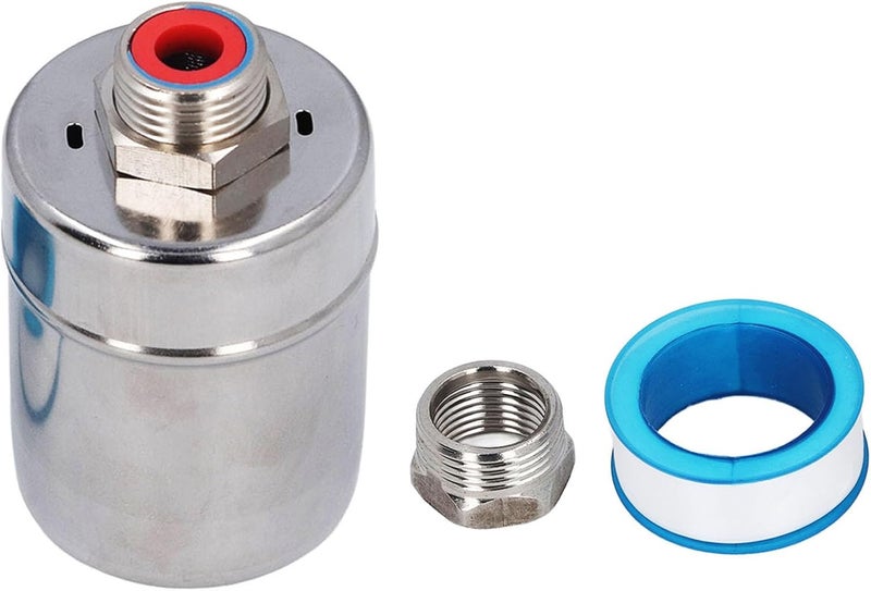 Water Level Control Float Valve DN20, 304 Stainless Steel Mini Automatic Water Level Controller for Tank Pool - Space Saving, Long Service Life, Easy Installation - Image 1