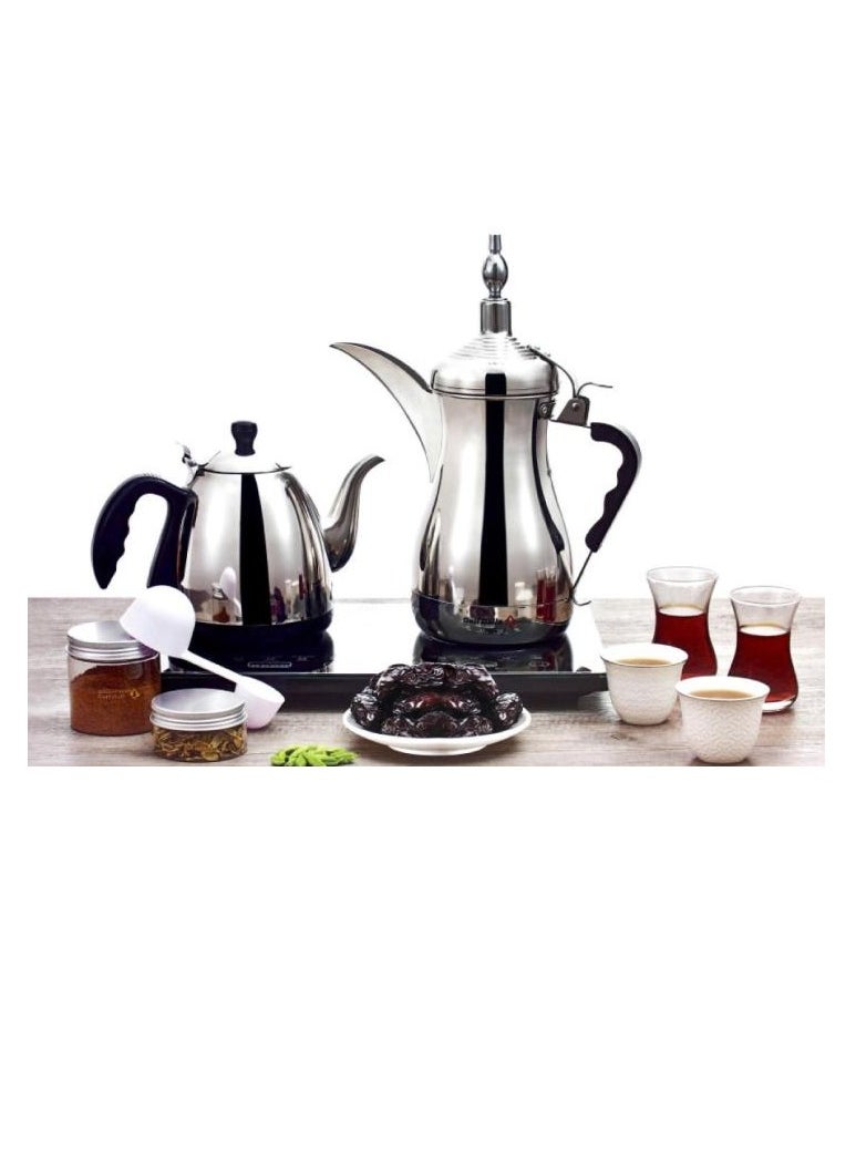 Gulf Dalla - Gulf Dalla Arabic Coffee Maker Arabic Tea Maker Arabic Electric Coffee Tea Maker - Image 1