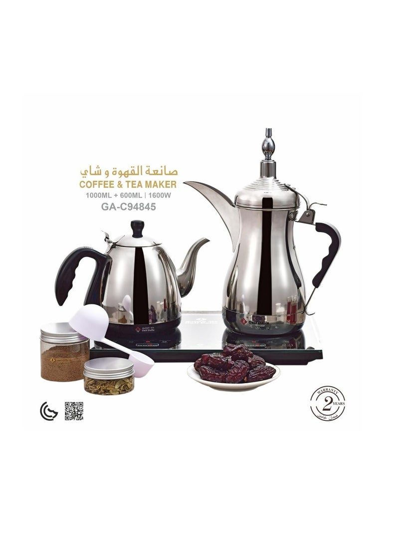 Gulf Dalla - Gulf Dalla Arabic Coffee Maker Arabic Tea Maker Arabic Electric Coffee Tea Maker - Image 1