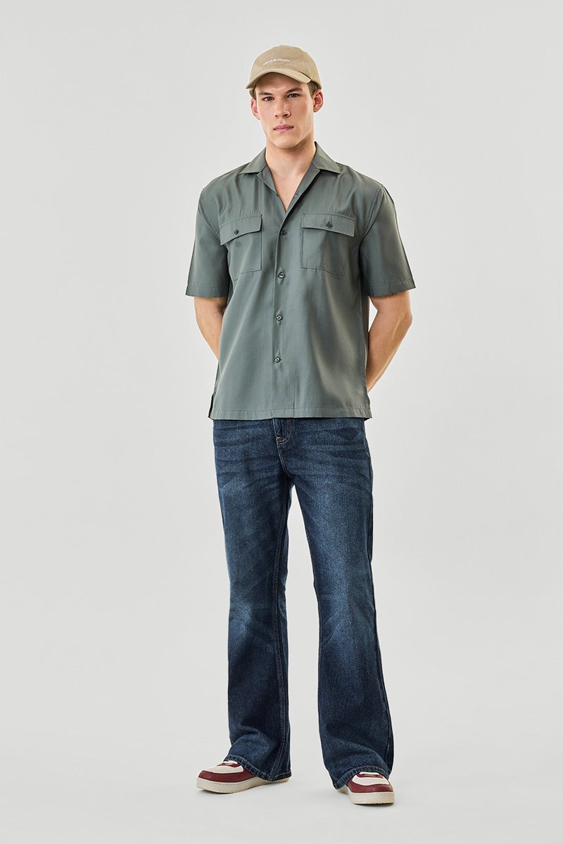 SNITCH Double Pocket Box Fit Shirt - Image 2