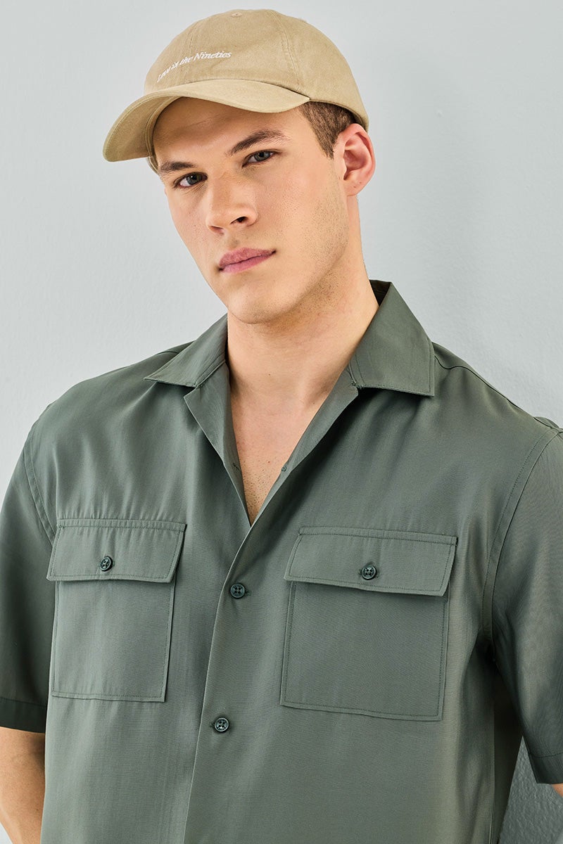 SNITCH Double Pocket Box Fit Shirt - Image 3